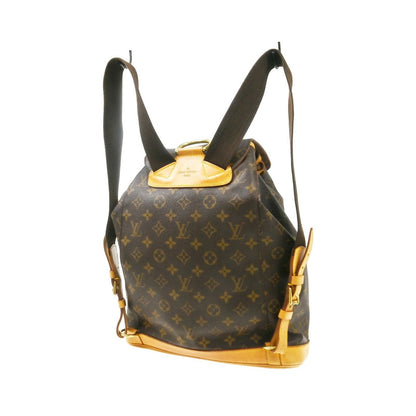 Louis Vuitton Vintage Montsouris Monogram Canvas, Brown, Canvas, Backpack