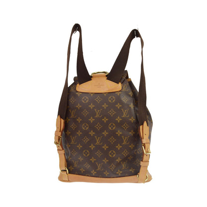 Louis Vuitton Vintage Montsouris Monogram Canvas, Brown, Canvas, Backpack