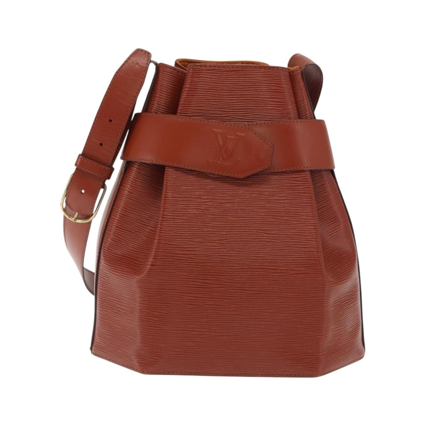 Louis Vuitton Vintage Sac d'Epaule Epi Leather, Brown, Leather, Shoulder Bag