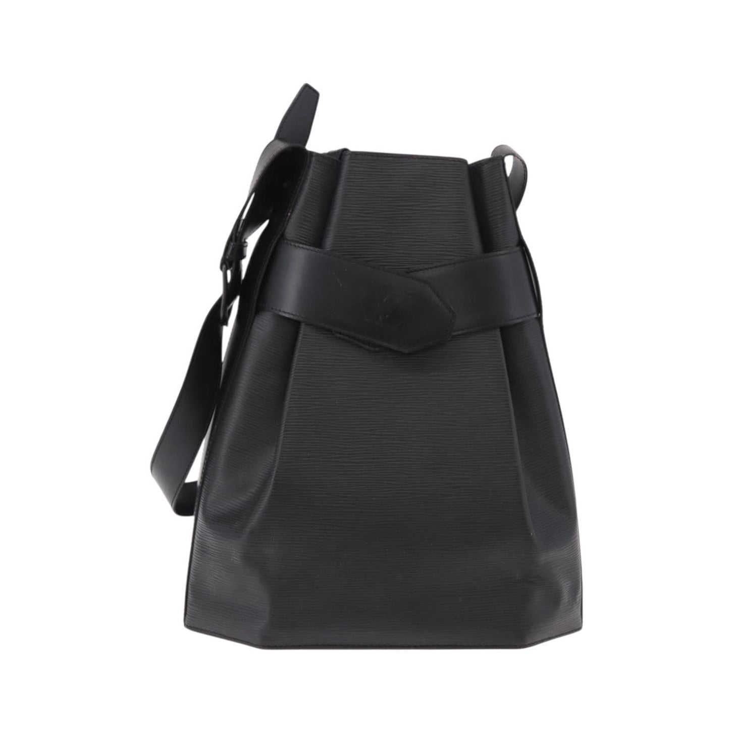 Louis Vuitton Vintage Sac d'Epaule Epi Leather, Black, Leather, Shoulder Bag