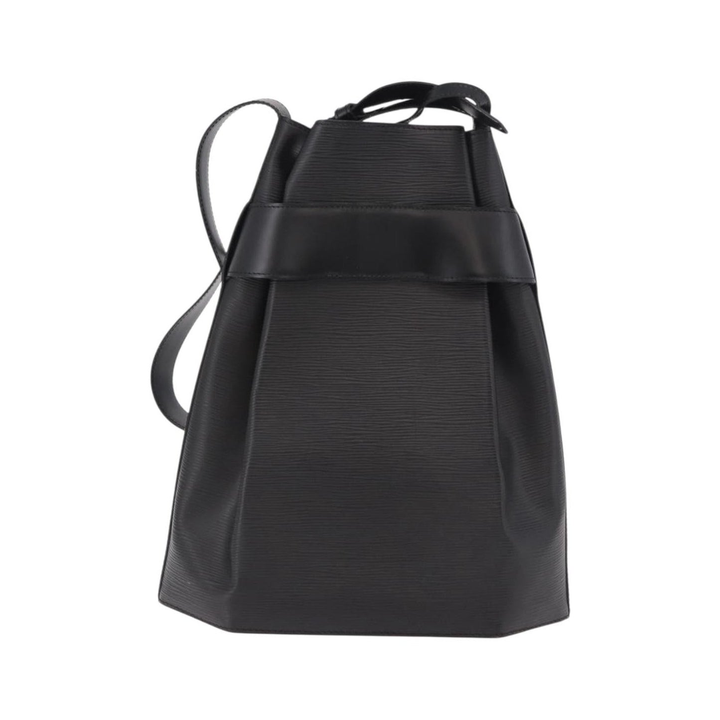 Louis Vuitton Vintage Sac d'Epaule Epi Leather, Black, Leather, Shoulder Bag