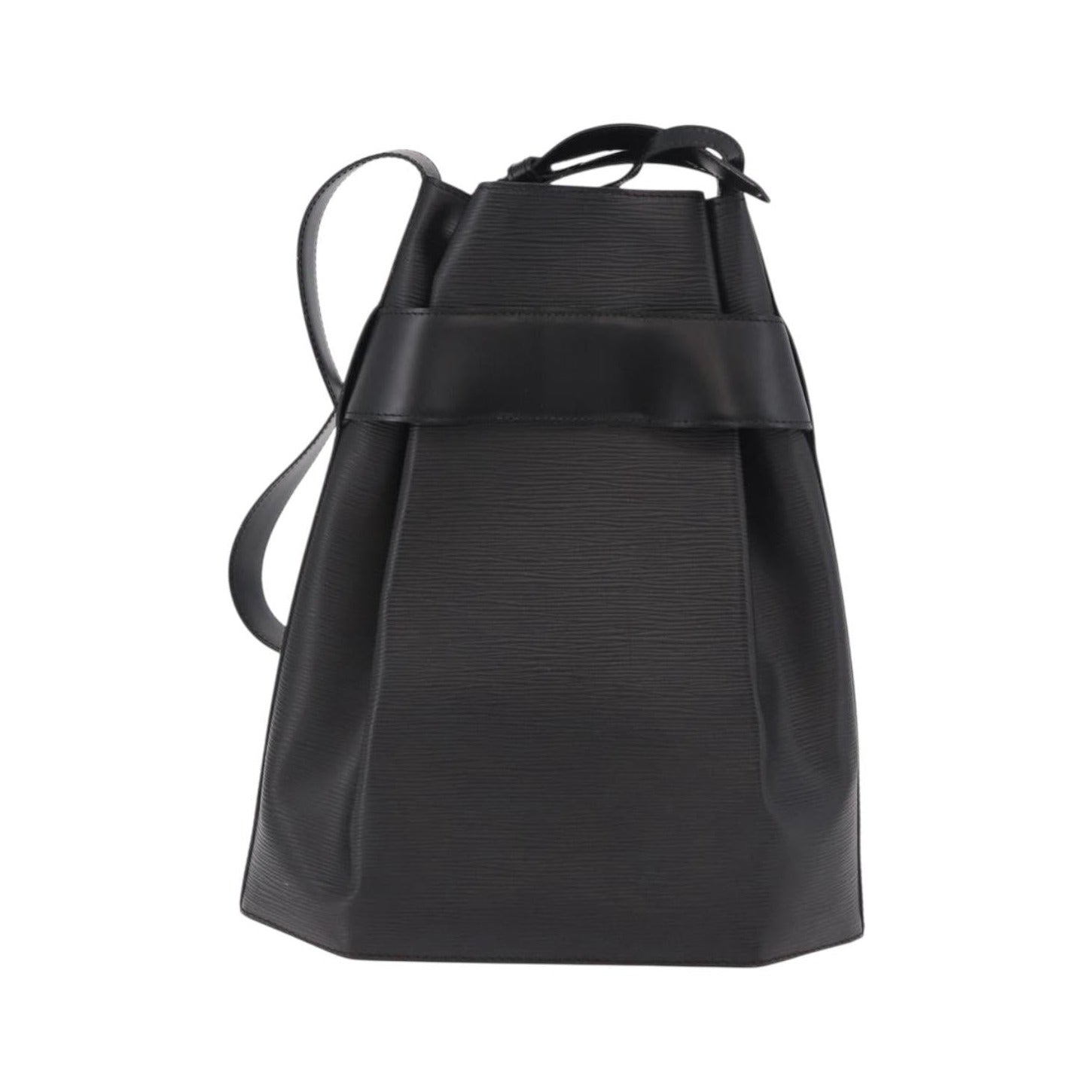 Louis Vuitton Vintage Sac d'Epaule Epi Leather, Black, Leather, Shoulder Bag