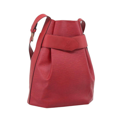 Louis Vuitton Vintage Sac d'Epaule Epi Leather, Red, Leather, Handbag
