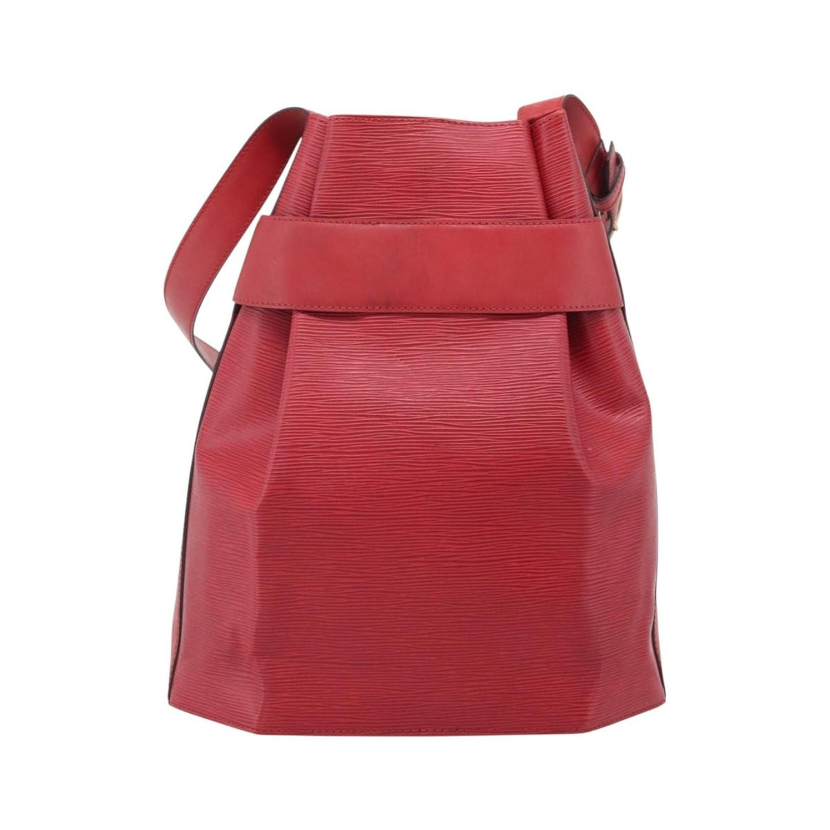 Louis Vuitton Vintage Sac d'Epaule Epi Leather, Red, Leather, Handbag
