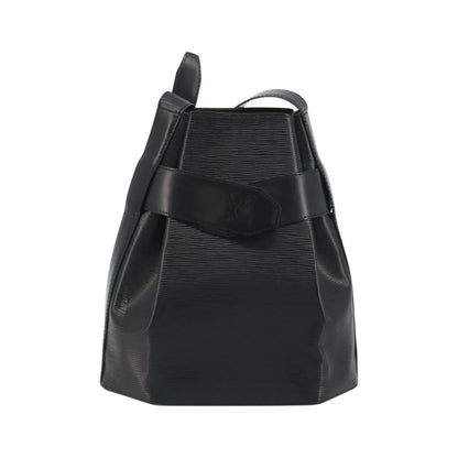 Louis Vuitton Vintage Sac d'Epaule Handbag Epi, Black, Leather, Shoulder Bag