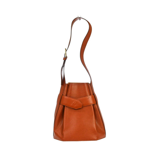 Louis Vuitton Vintage Sac d'Epaule Handbag Epi, Brown, Leather, Shoulder Bag