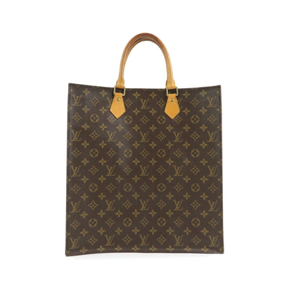 Louis Vuitton Vintage Sac Plat Monogram Canvas, Brown, Canvas, Handbag