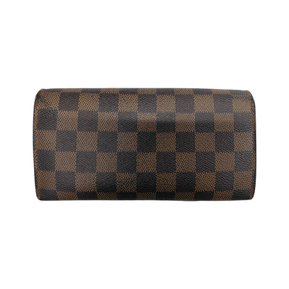 Louis Vuitton Vintage Sarah Damier, Brown, Canvas, Wallet