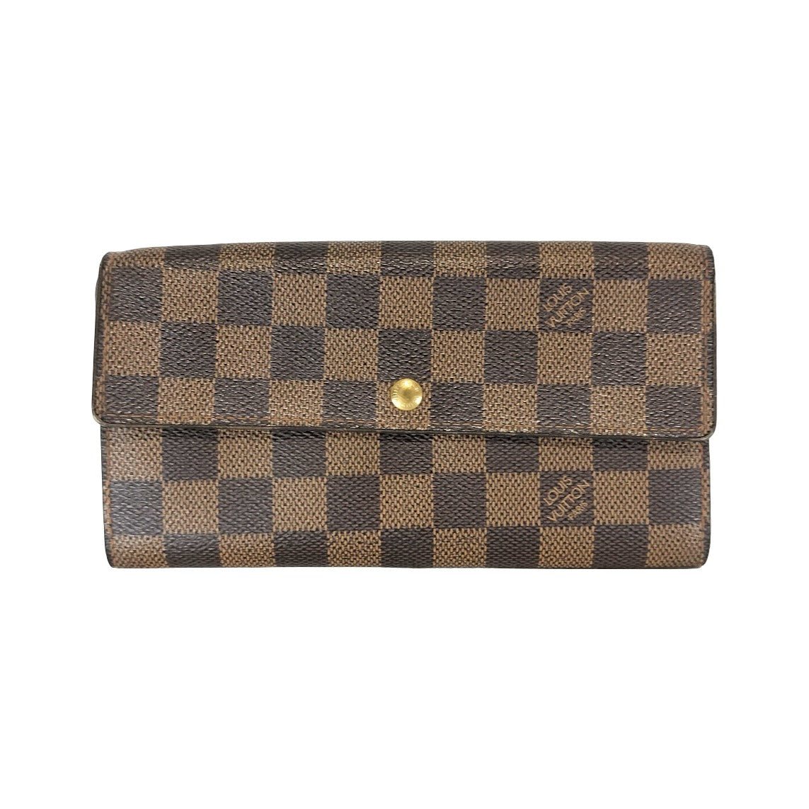 Louis Vuitton Vintage Sarah Monogram Canvas, Brown, Canvas, Wallet