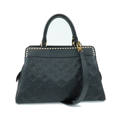 Louis Vuitton Vosges Whipstitch Monogram Empreinte Leather, Black, Leather, Handbag