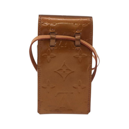 Louis Vuitton Walker Monogram Vernis, Brown, Patent Leather, Wallet