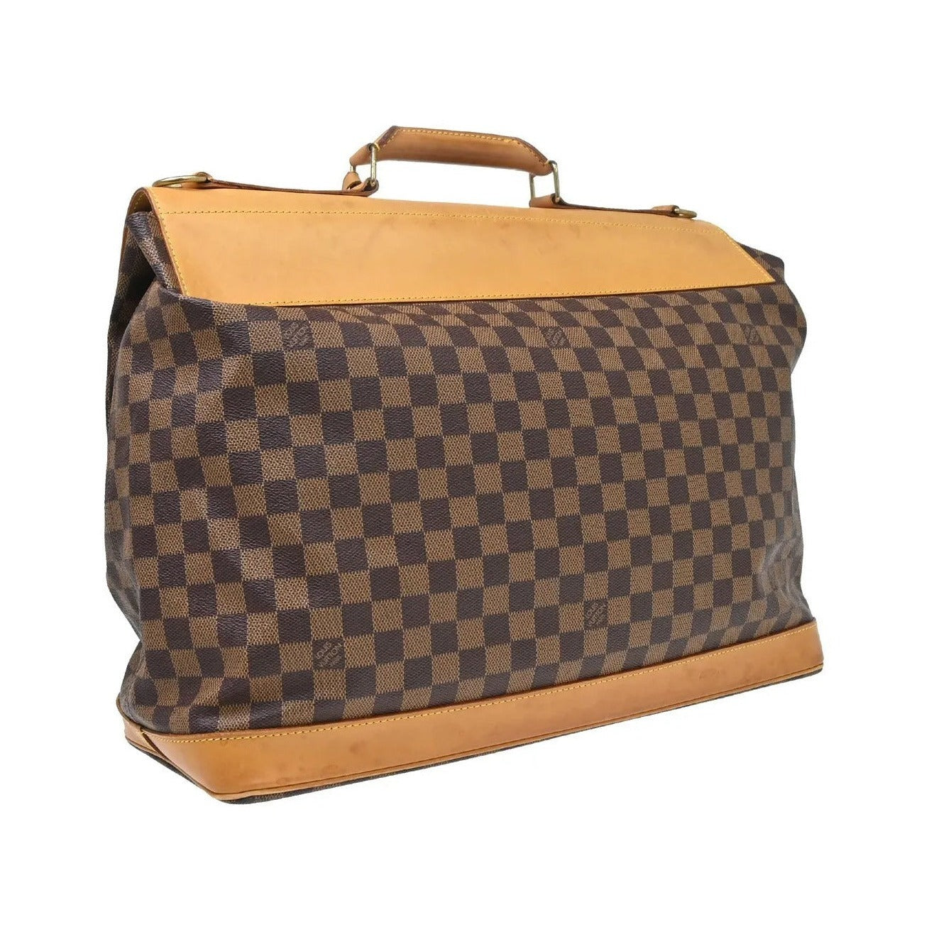 Louis Vuitton West End Damier, Brown, Canvas, Travel Bag