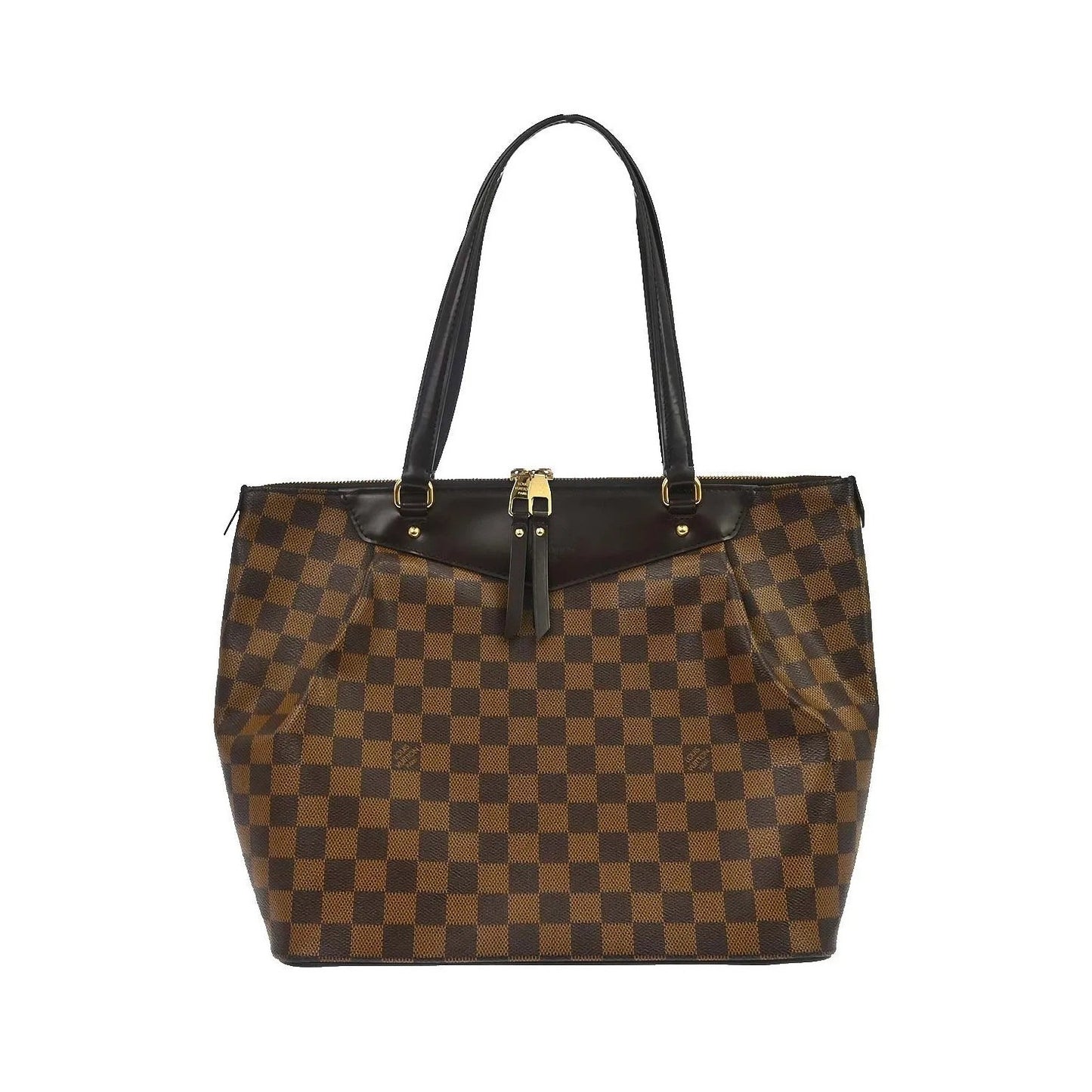 Louis Vuitton Westminster Damier, Brown, Canvas, Shoulder Bag