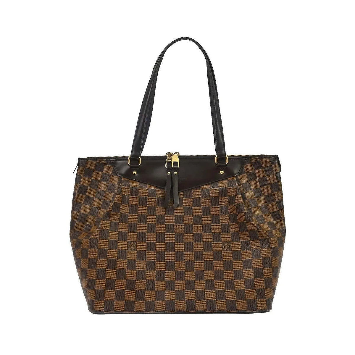 Louis Vuitton Westminster Damier, Brown, Canvas, Shoulder Bag