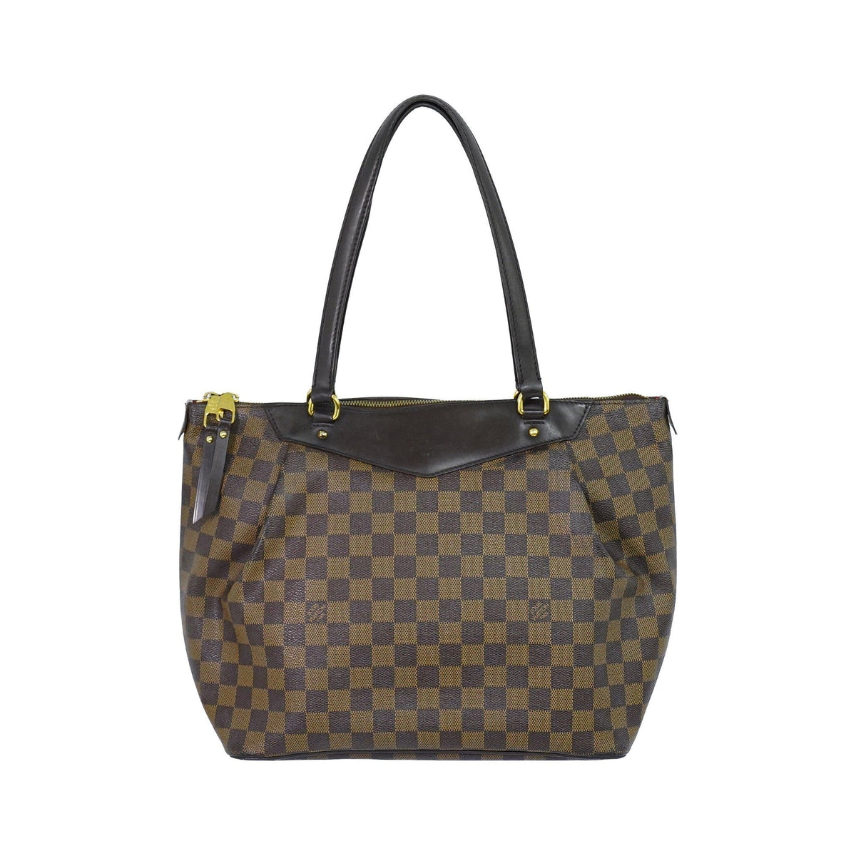 Louis Vuitton Westminster Damier, Brown, Canvas, Tote Bag