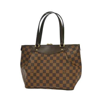 Louis Vuitton Westminster Damier Ebene, Brown, Canvas, Tote Bag