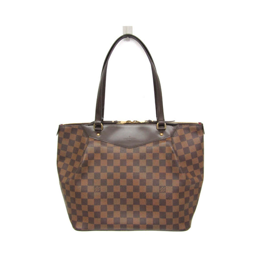 Louis Vuitton Westminster Damier Ebene, Brown, Canvas, Tote Bag