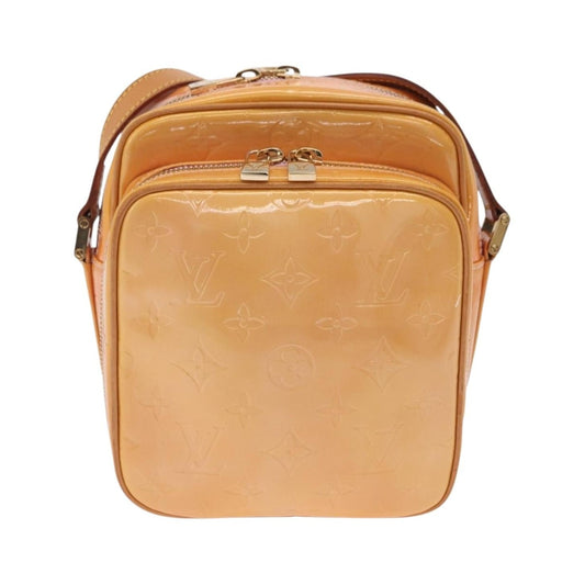 Louis Vuitton Wooster Monogram vernis, Yellow, Patent Leather, Shoulder Bag