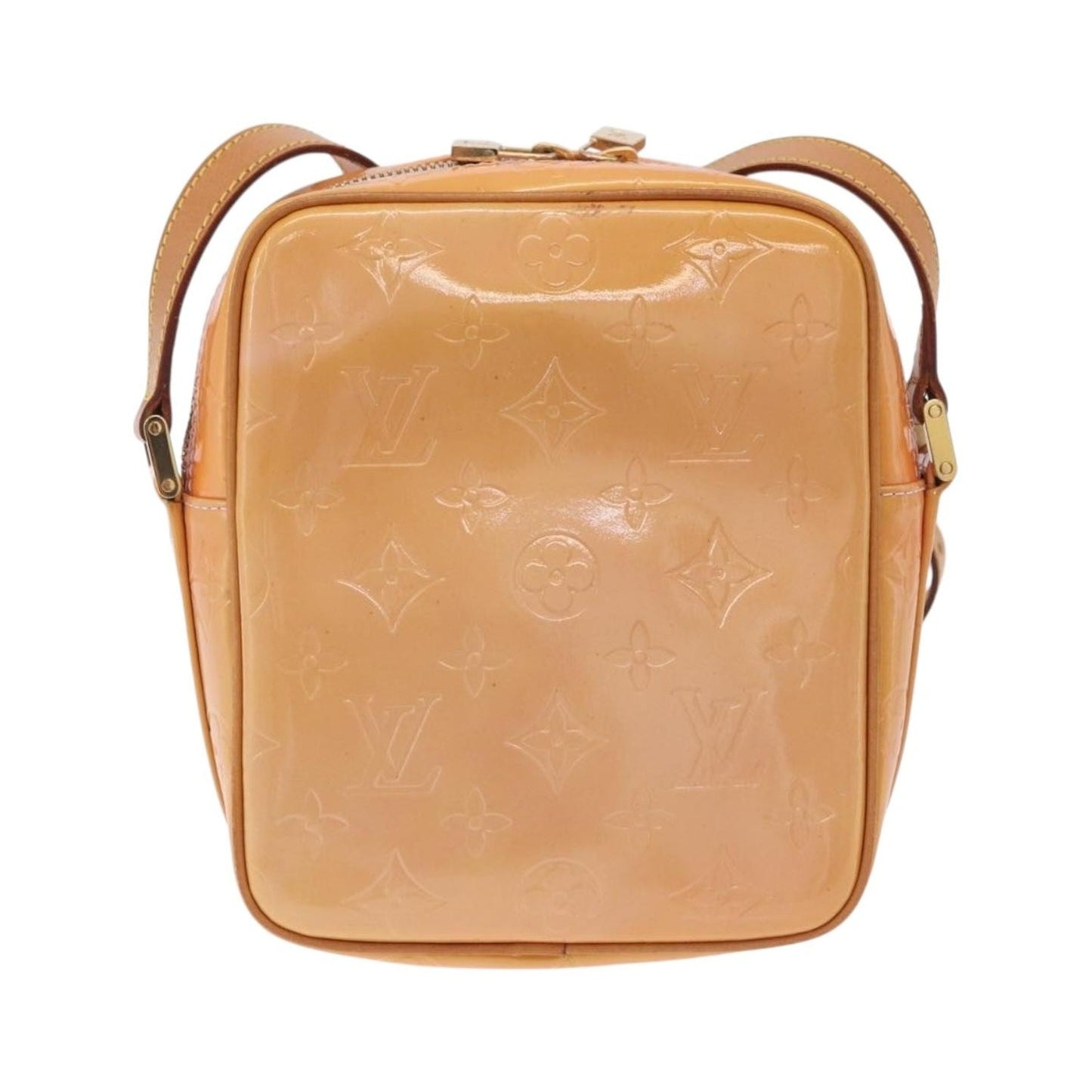 Louis Vuitton Wooster Monogram vernis, Yellow, Patent Leather, Shoulder Bag