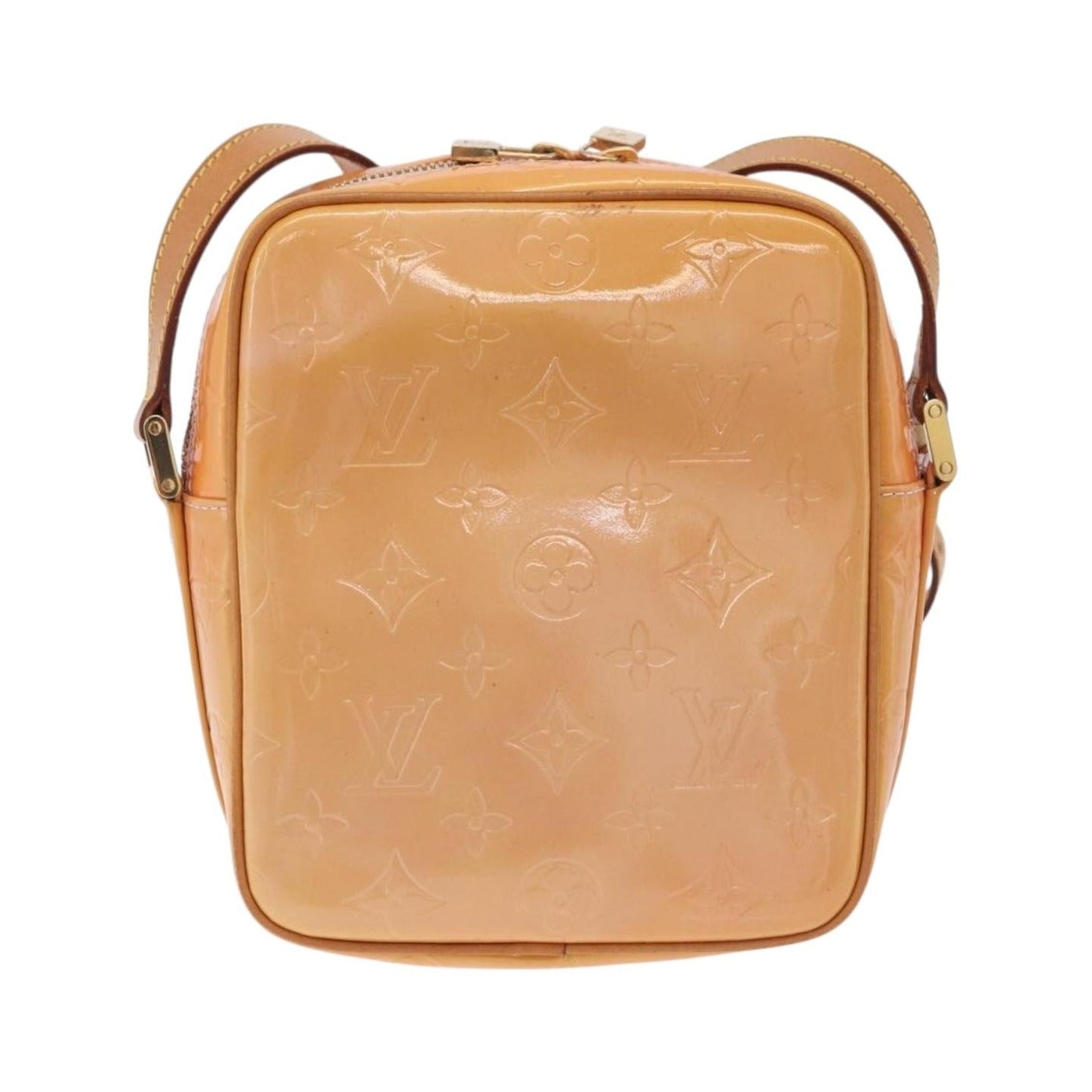 Louis Vuitton Wooster Monogram vernis, Yellow, Patent Leather, Shoulder Bag
