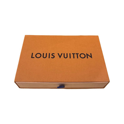 Louis Vuitton Zip Canvas, Orange, Cotton, Wallet
