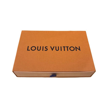 Louis Vuitton Zip Canvas, Orange, Cotton, Wallet
