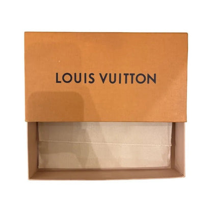 Louis Vuitton Zip Canvas, Orange, Cotton, Wallet