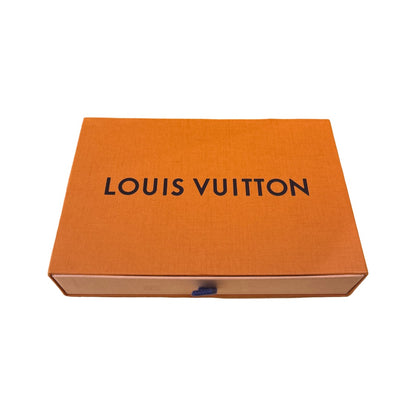 Louis Vuitton Zip Canvas, Orange, Cotton, Wallet