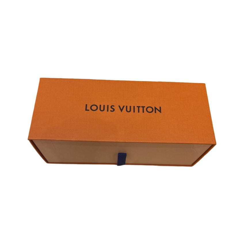 Louis Vuitton Zip Canvas, Orange, Cotton, Wallet