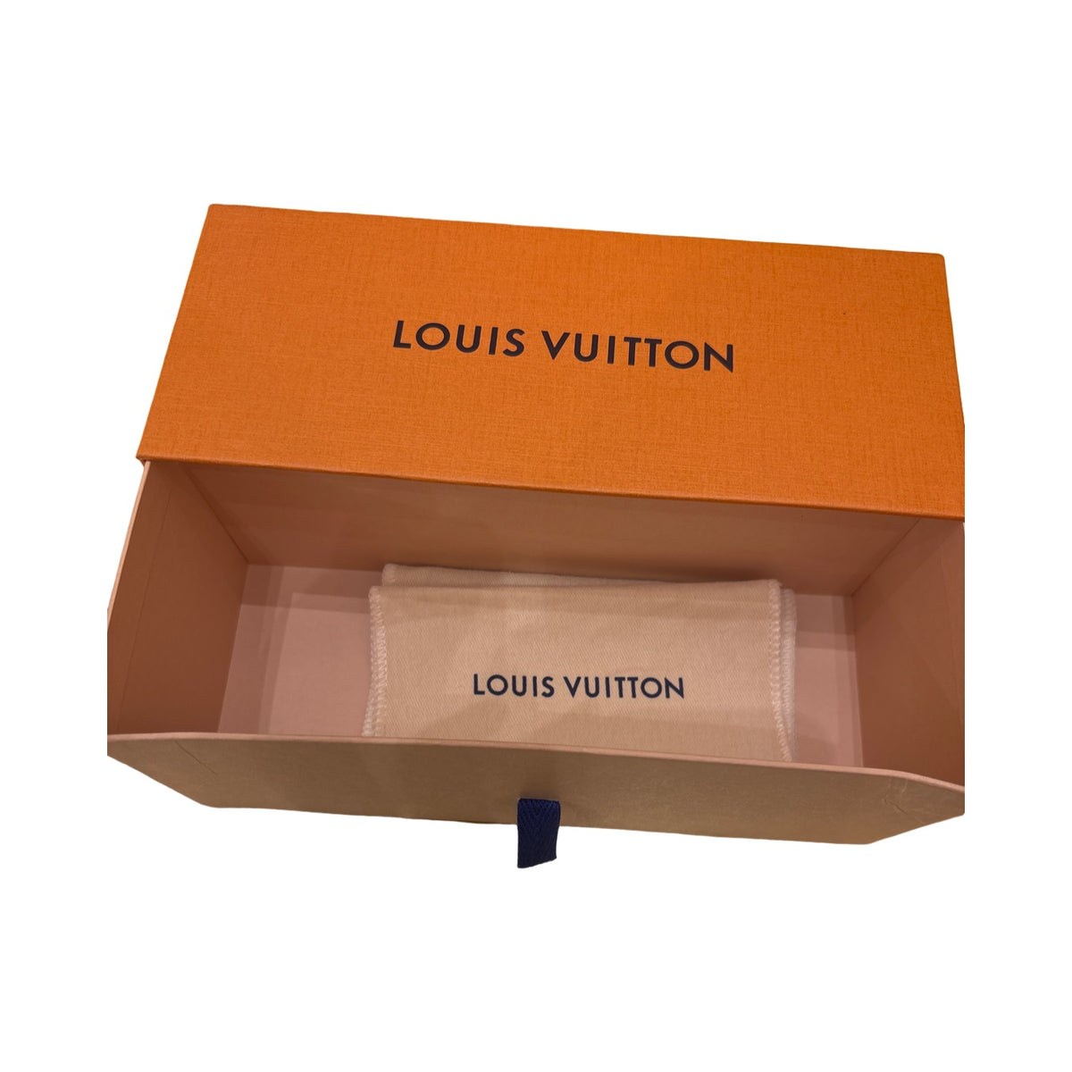 Louis Vuitton Zip Canvas, Orange, Cotton, Wallet