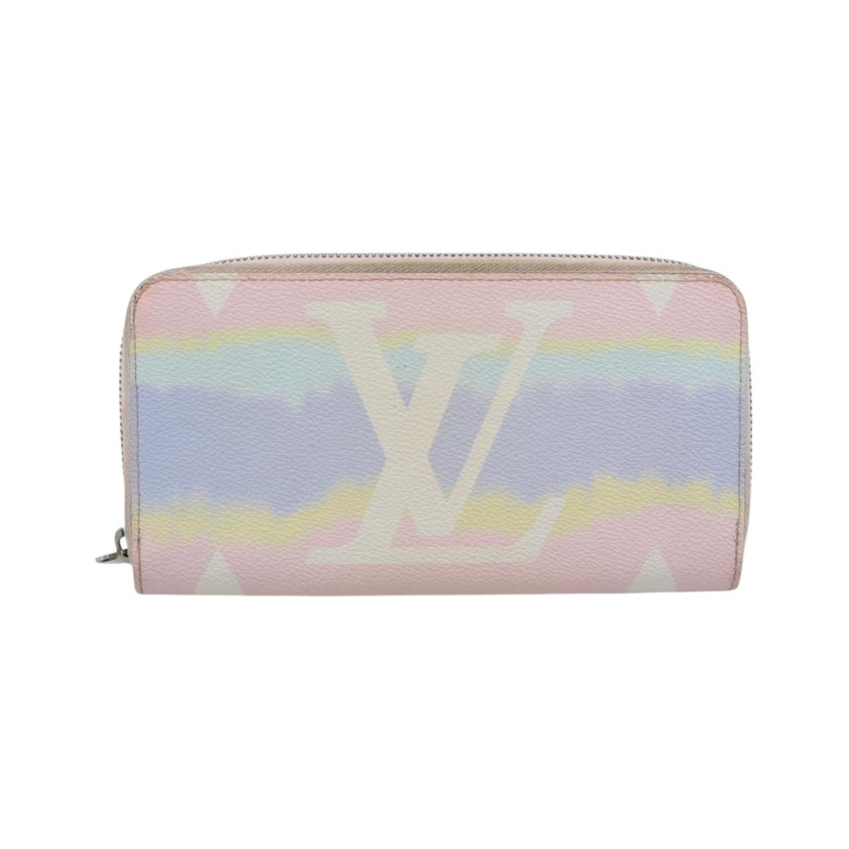 Louis Vuitton Zippy By The Pool Monogram Giant, Pink, Canvas, Wallet