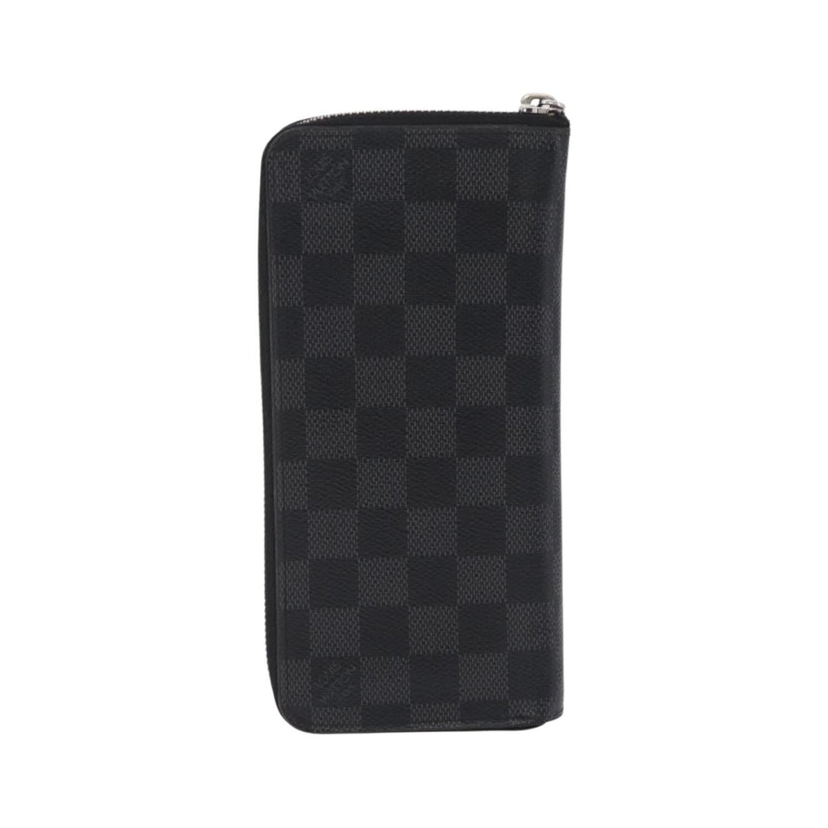 Louis Vuitton Zippy Damier Graphite, Gray, Canvas, Wallet