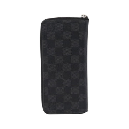 Louis Vuitton Zippy Damier Graphite, Gray, Canvas, Wallet