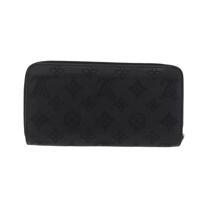 Louis Vuitton Zippy Mahina Leather, Black, Leather, Wallet