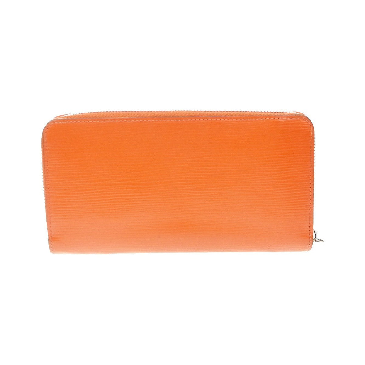 Louis Vuitton Zippy Organizer Epi Leather, Orange, Leather, Wallet