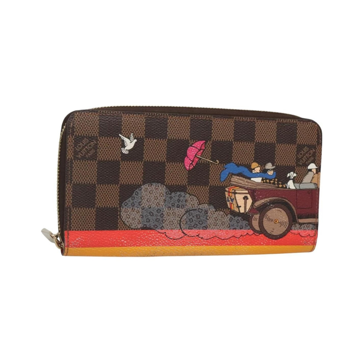 Louis Vuitton Zippy Wallet NM Monogram Canvas, Brown, Canvas, Wallet
