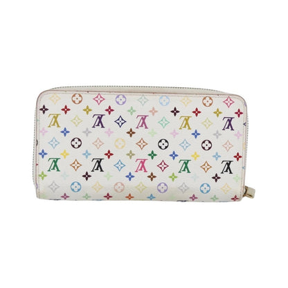 Louis Vuitton Zippy Wallet NM Murakami Multicolor White, Multicolour, Canvas, Wallet