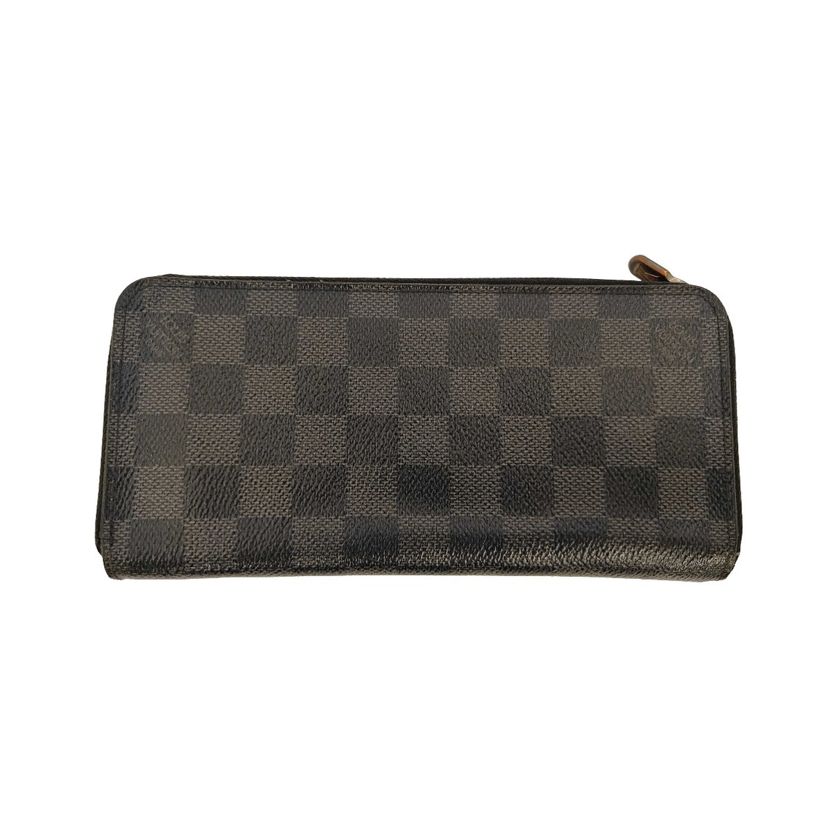 Louis Vuitton Zippy wallet vertical Damier Graphite, Gray, Leather, Wallet
