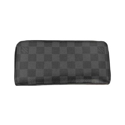 Louis Vuitton Zippy wallet vertical Damier Graphite, Gray, Leather, Wallet