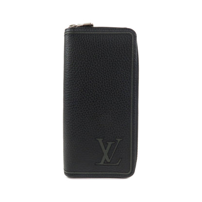 Louis Vuitton Zippy wallet vertical Leather, Black, Leather, Wallet