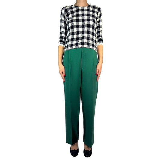 Maje Max Gingham Knit Sweater - Brandsamsara