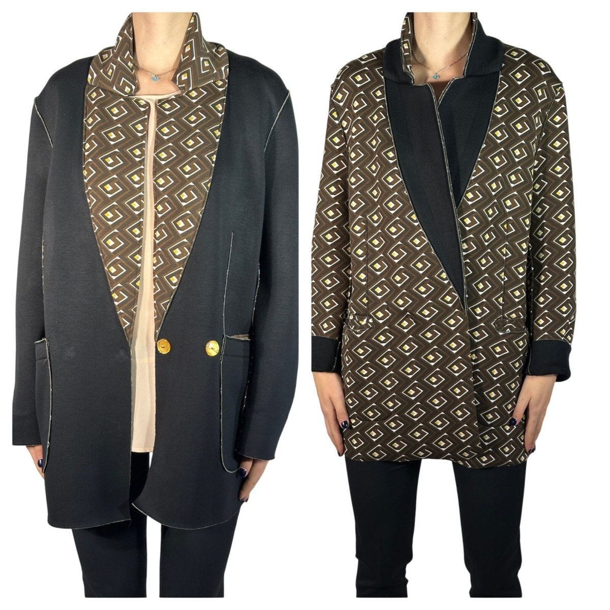 Maliparmi Reversible Coat - Brandsamsara