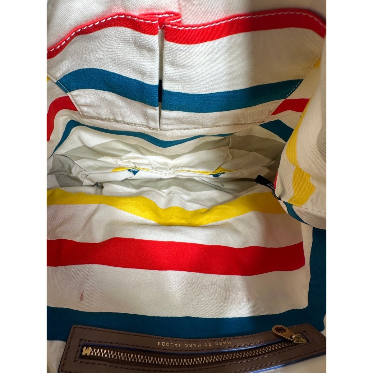 MARC JACOBS Miss Marc Canvas Hobo - Brandsamsara