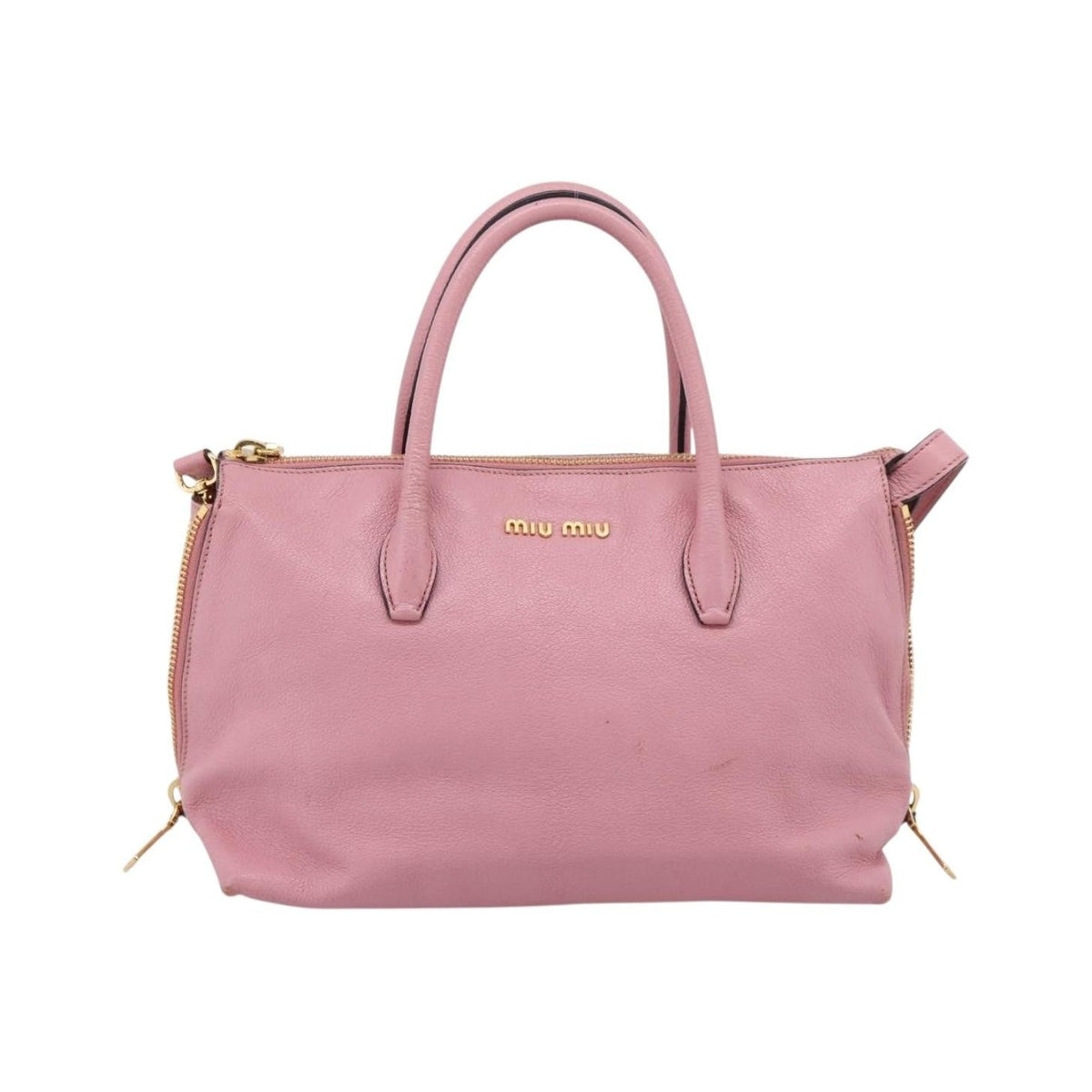 Miu Miu Beau Top Handle Leather, Multicolour, Leather, Handbag