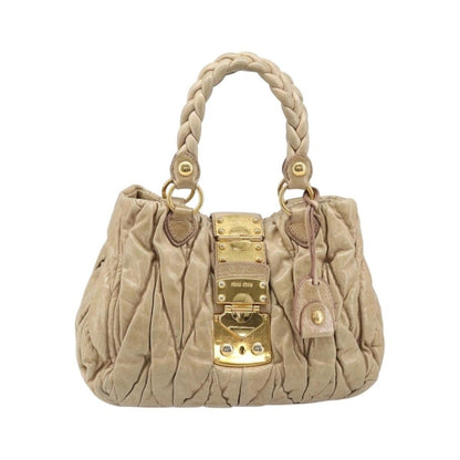 Miu Miu Coffer Convertible Satchel - Brandsamsara