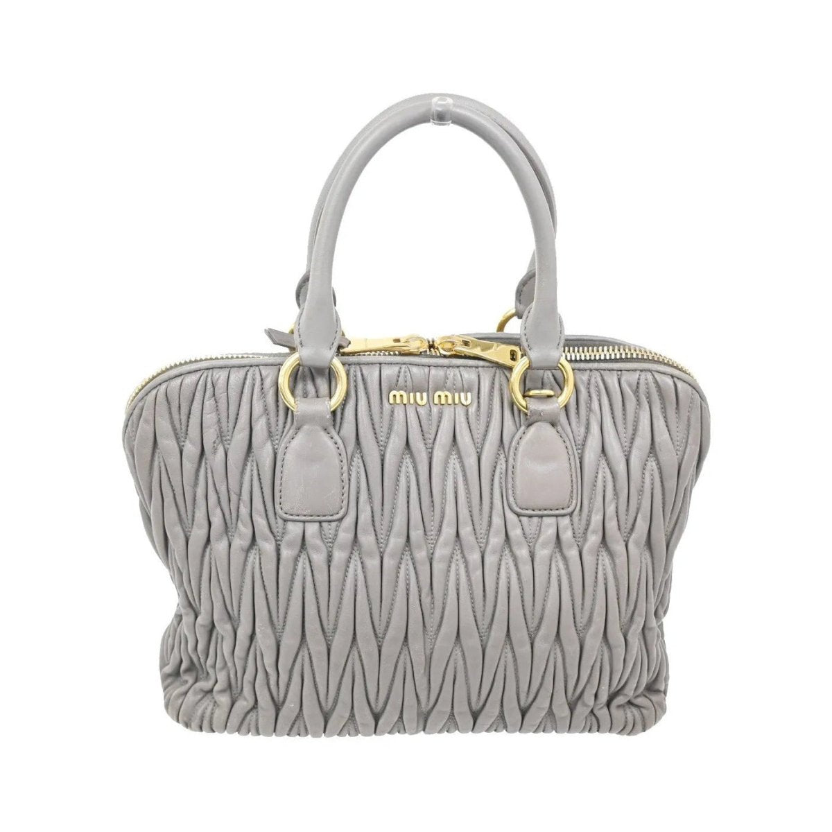 Miu Miu Madras Bowler - Brandsamsara