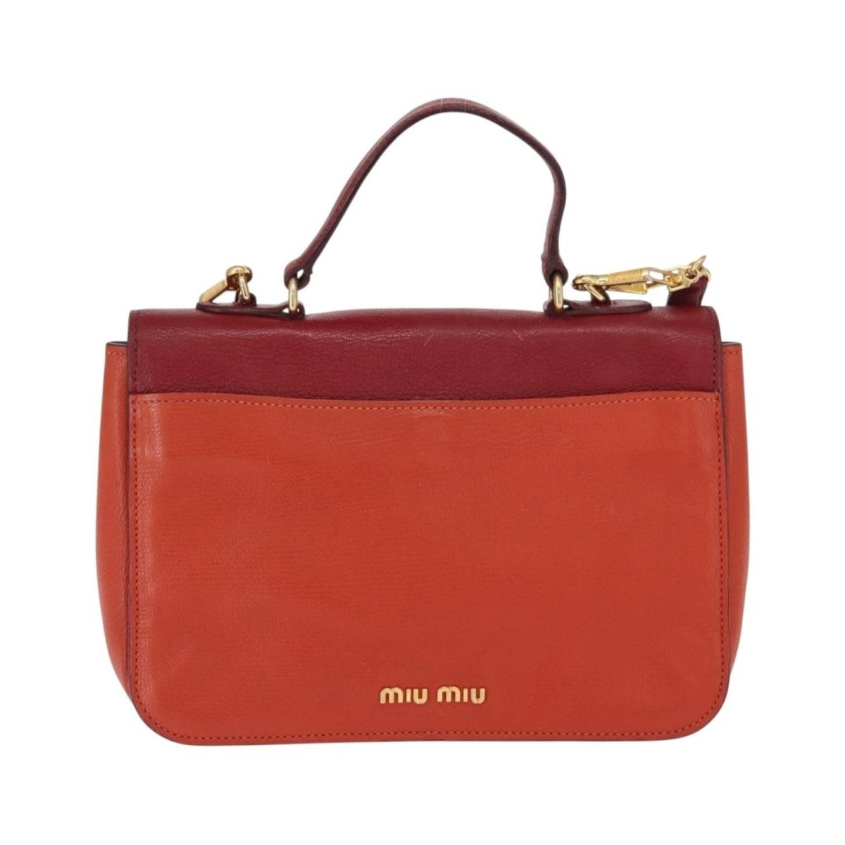 Miu Miu Madras Top Handle - Brandsamsara