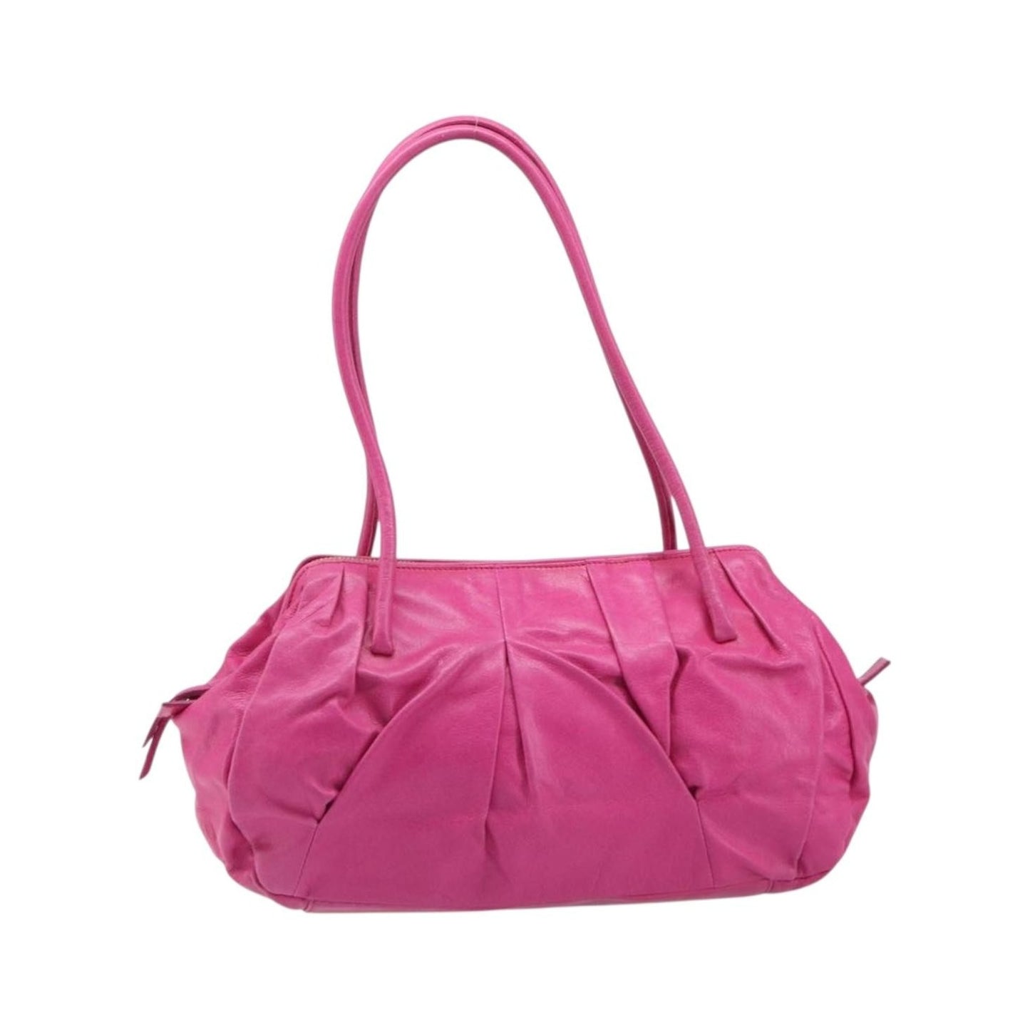 Miu Miu Shoulder Leather, Pink, Leather, Shoulder Bag