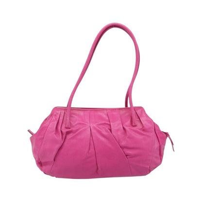 Miu Miu Shoulder Leather, Pink, Leather, Shoulder Bag