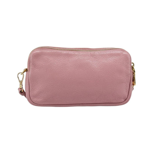 Miu Miu Vintage Leather, Pink, Leather, Handbag